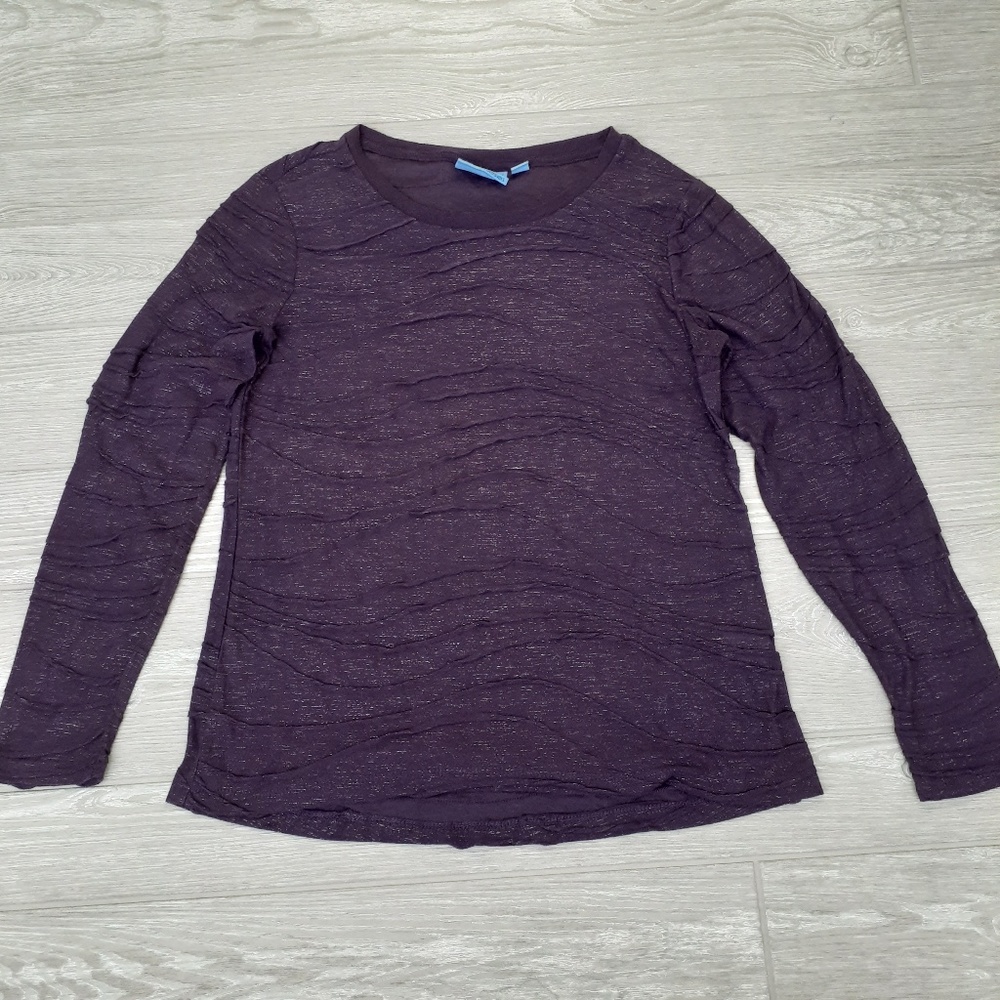 3 for $20 Simply Vera long sleeve purple blouse